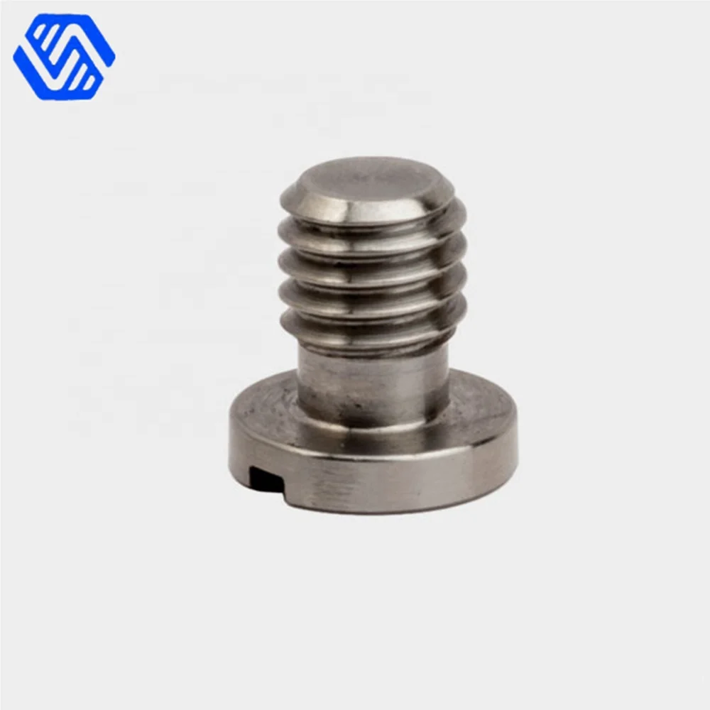 Camera tripod parts Wholesale stainless steel hidden camera screw 1/4 3/8inch d ring DSLR camera mounting screw