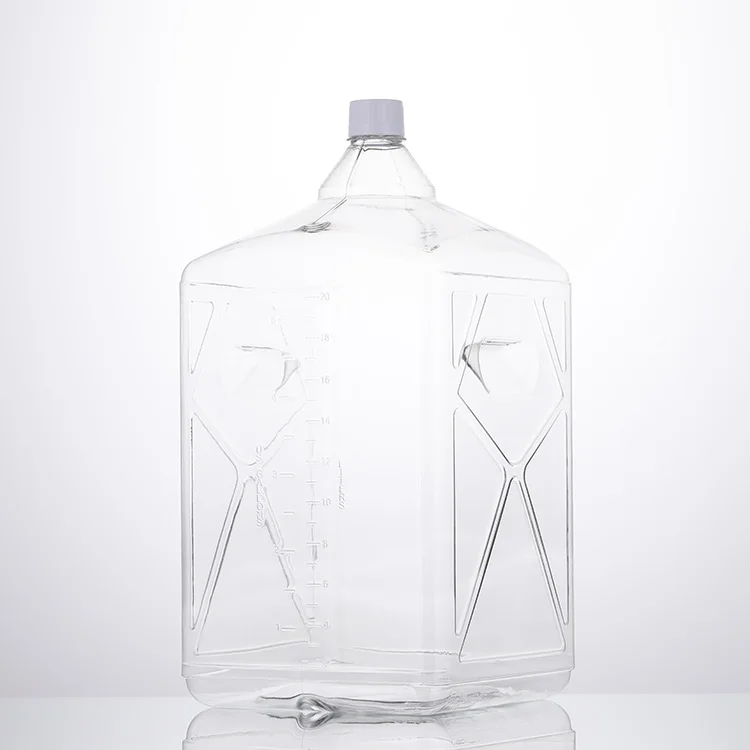 Lab Disposable Large Capacity 2 L 5 L 10 L 20 Liter Storage Containers for Liquid