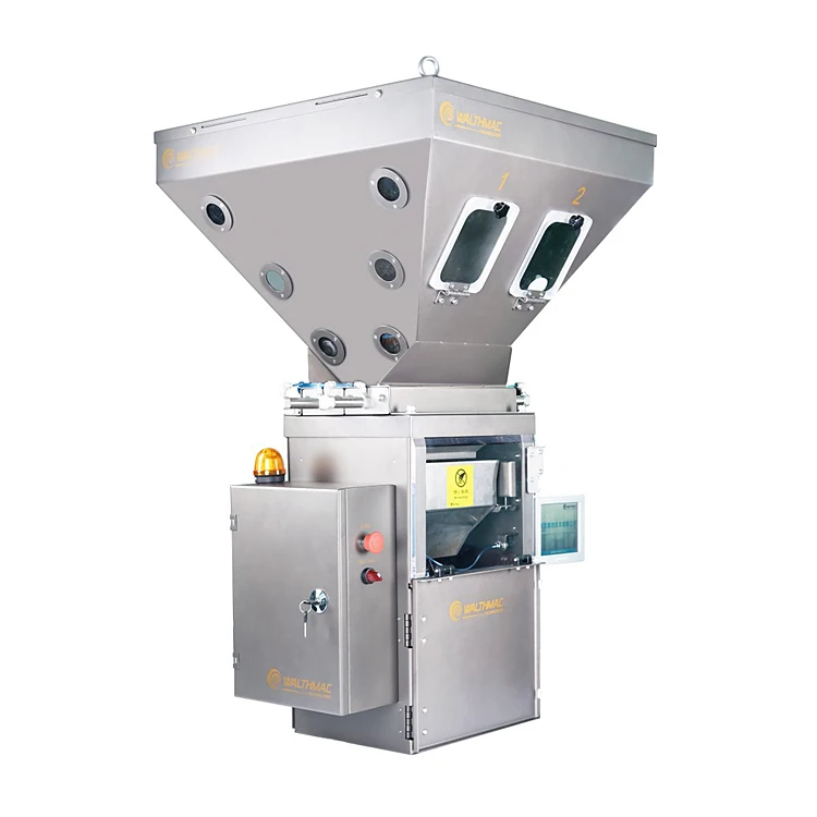 Gravimetric Blender For Film Blown Machine Pipe Extruder Plastic Granule Material Dosing And Mixing Gravimetric Blender