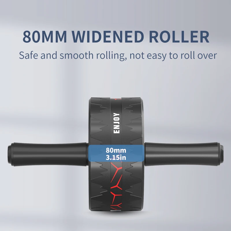 2024 Wholesale Healthy Customizable PP Foam Handle Ab  Wheels roller  with Kneeling Pad Home Exercise-Abdominal Muscle Training