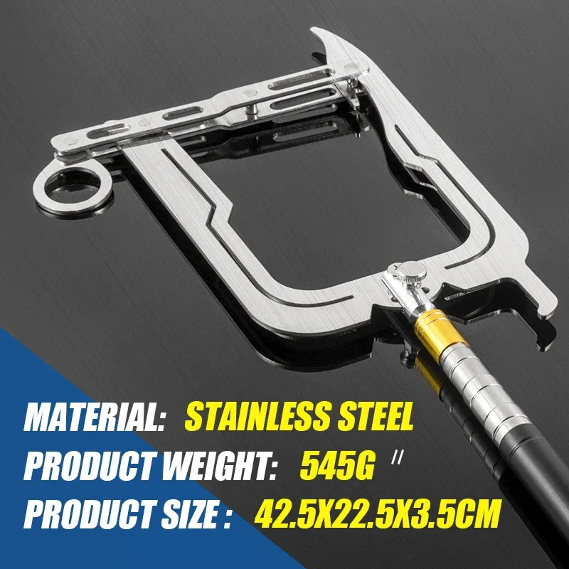Multifunctional Telescopic Boat Hook Easy Long Distance Threader Telescoping Boat Hook Boat Hook Pole