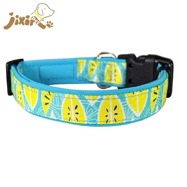 
Soft Dog Training Collar Dog Collar Buckle Metal Retractable Pet Collar 