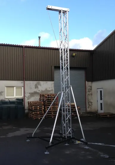 2023 Truss aluminum display support Line Array Speaker Truss  Tower Truss Stand 290*290 shelf system for sale