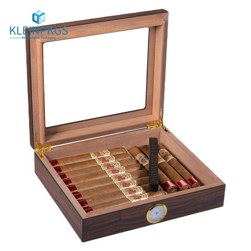Large Cigar Box Cigar Box Lock Case Wood Cigar Box
