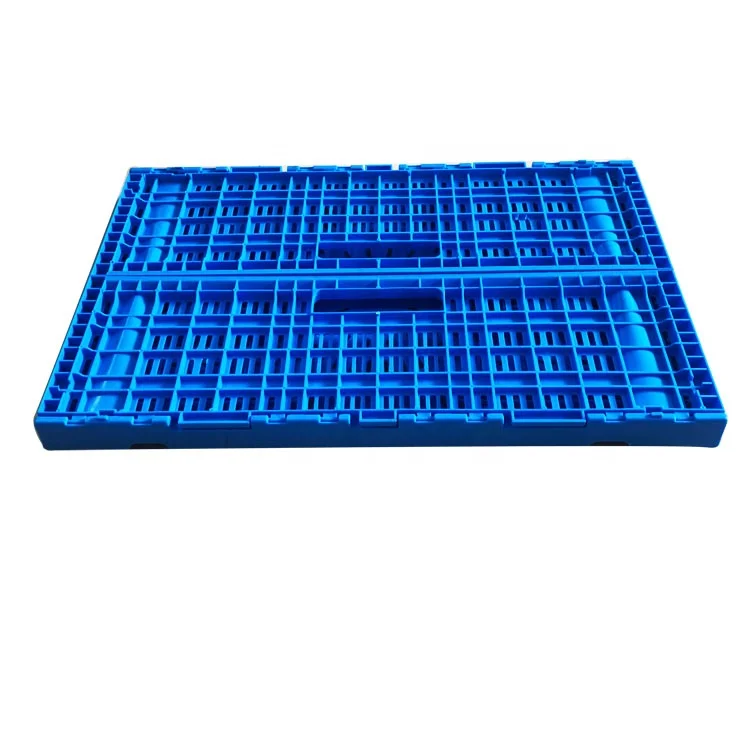 High quality logistic folding crate box fruit collapsible vegetable plastic crate