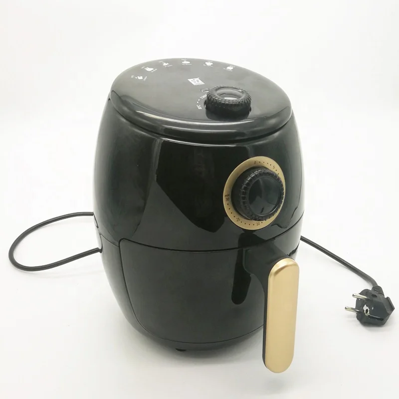 Перечисленные CE бытовой безмасляный 2L воздух фритюрницы регулируемый термостат плита воздуха фритюрница с двумя