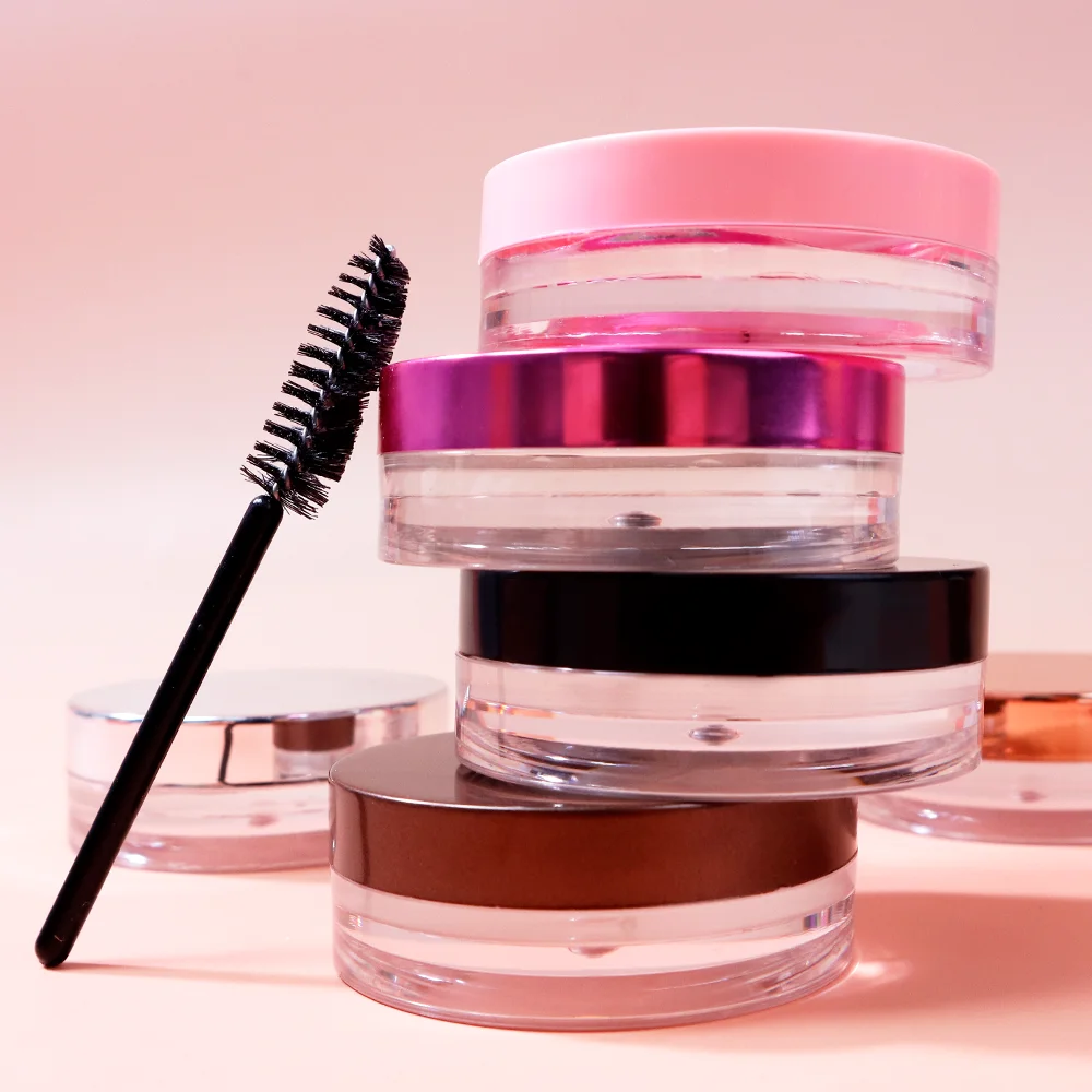 Natural Herbal Long Lasting Waterproof Brow Enhancer Mascara Gel Private Label Cruelty-Free Eyebrow Styling Soap Wax Eye Makeup