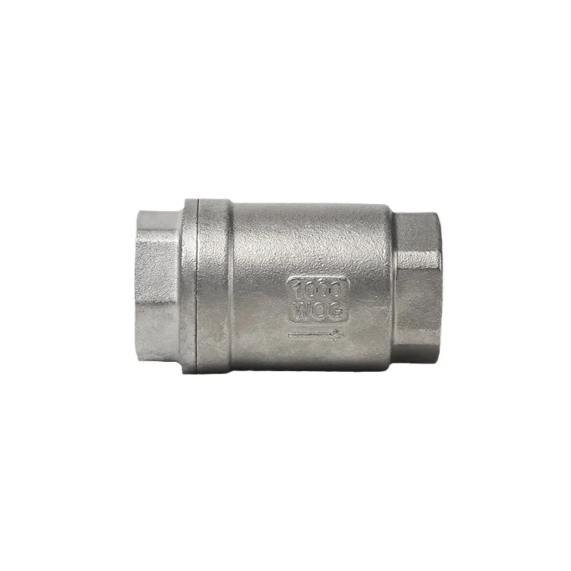 Вертикальный обратный клапан с винтовой резьбой H12W-16P 304 внутренний резьбовой подъемный из нержавеющей стали