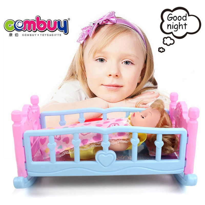 Diy Assembly Toys Pretend Play Sound 14 Inch Doll Baby Rocking