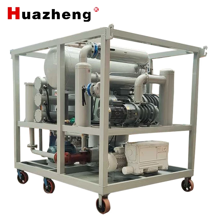 HZLY-200A 12000L/H Double Stage Insulating Oil Treatment Machine Price Energy Saved Used Transformer Oil Filtration Plant