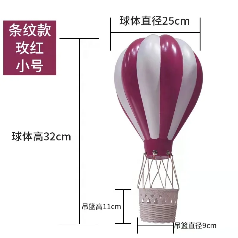 Window decoration hot-air balloon/ceiling hanging hot-air balloon