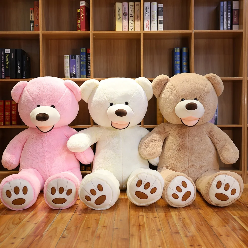 Stuffed 2m Giant Bear Kids Gifts Home Decor Plush Animal BigTeddy Bear Pillow Toys