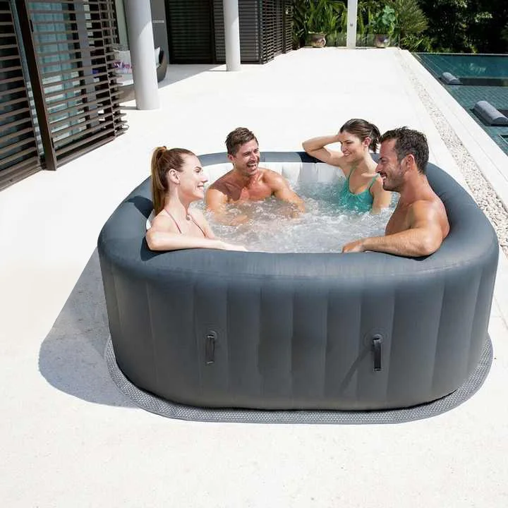 China Portable Swim Inflat Inflatable Swimming Large Garden Hot Tub Hottub Outdoor Spa Pools