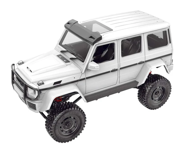 Diy Hot MN86K  2.4G 4Wd Unassembled G500 230Mm Wheelbase Crawler Off Road Rc Car 1:12 4x4 model SUV KIT