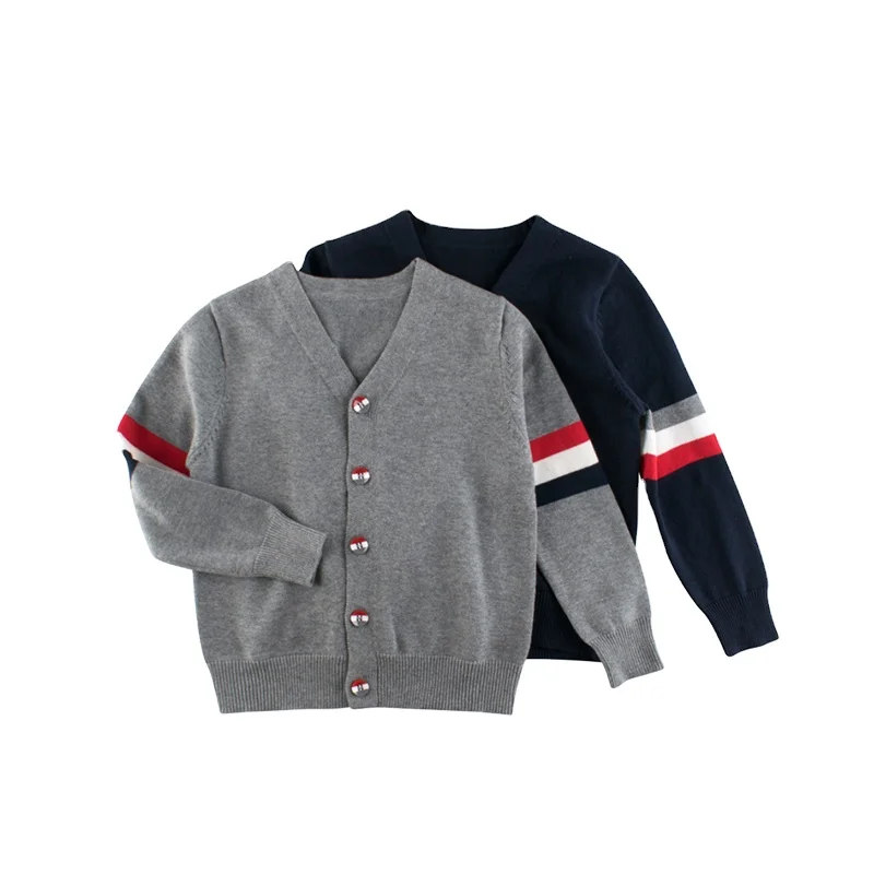 Wholesale Children Outerwear Fall Winter Boys Clothes 6 Years Warm Sweater Jacket