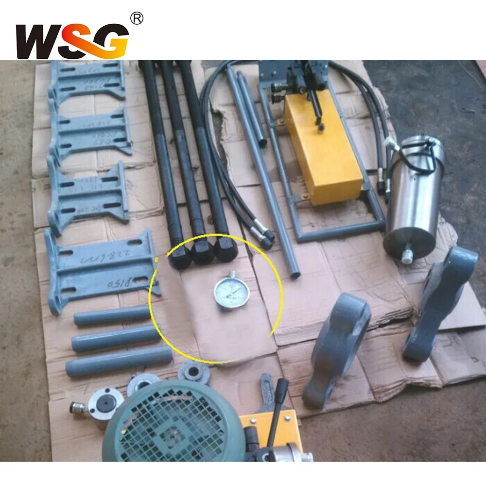 100/150/200 Ton Hydraulic track link pin press portable press link machine