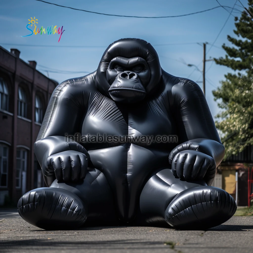 Sunway Outdoor inflatable animals inflatable Gorilla for event