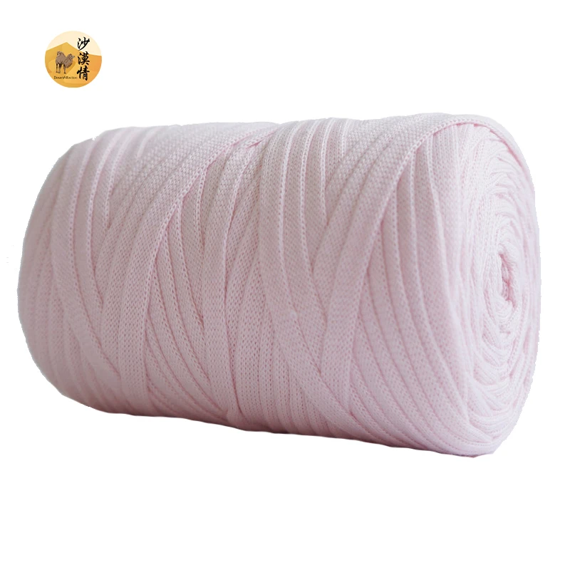 Новинка, ручное плетение, нитки для рукоделия, 100% полиэфирная пряжа, вязание крючком, плоская пряжа