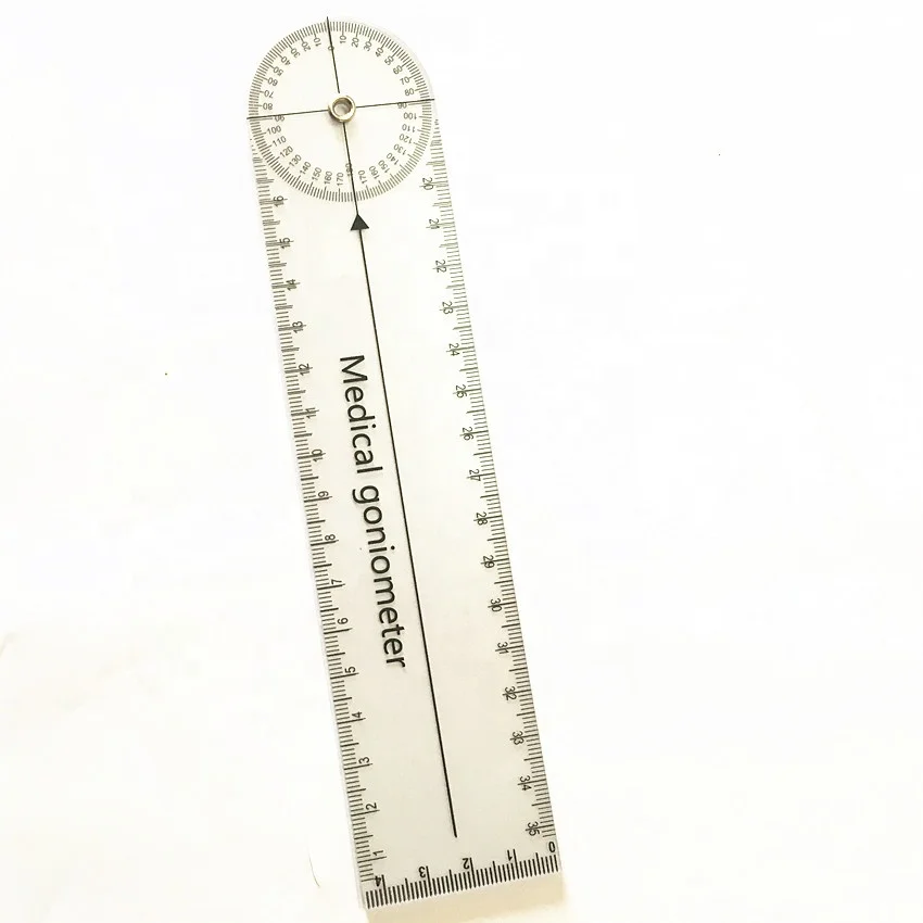 Spinal medical goniometer Multi angle measuring ruler customer OEM