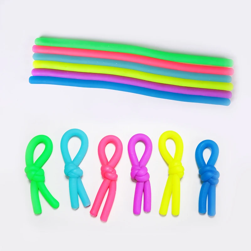 Wholesale Novelty Toys Austim Sensory Stretchy Noodle Stretchy Strings Fidget Toys