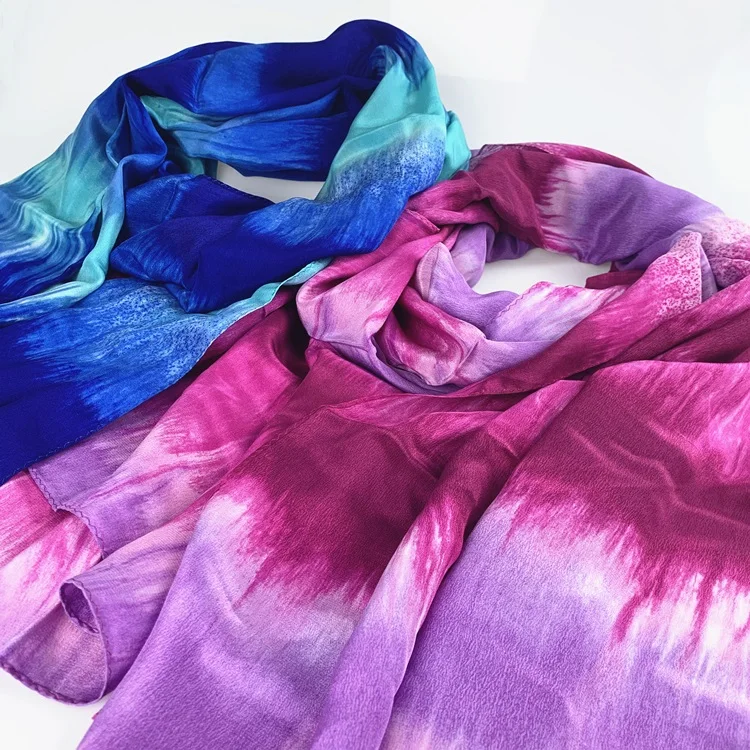 Новый стиль элегантный благородный и удобный 100% дизайнерский шелковый шарф длинный размер Шелковый