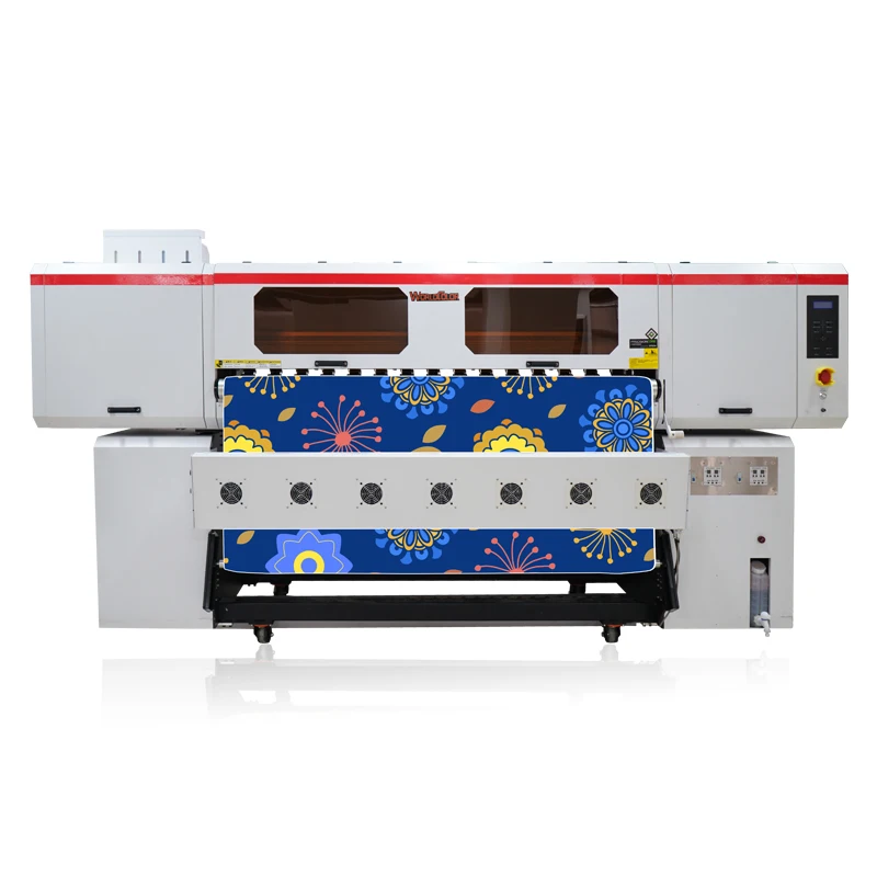 New Arrival 1.8m Roll to Inkjet Printer Digital Fabric Cloths Printing Machine Textile for Clothes Sublimation