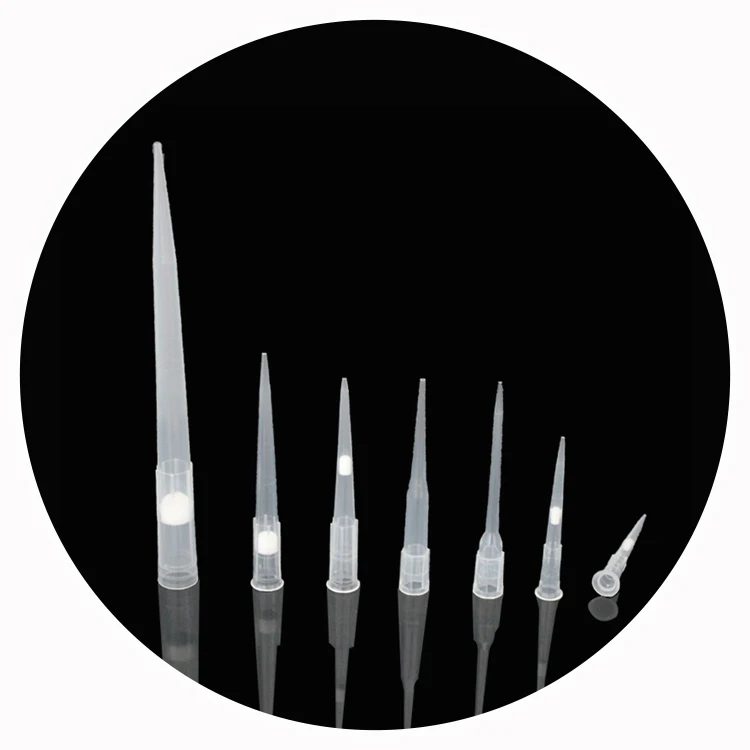 Wholesale Disposable Laboratory 200ul 10ul  1000ul 5ml 10ml  pipette  tips ,filter , sterile ,Transparent box-packed