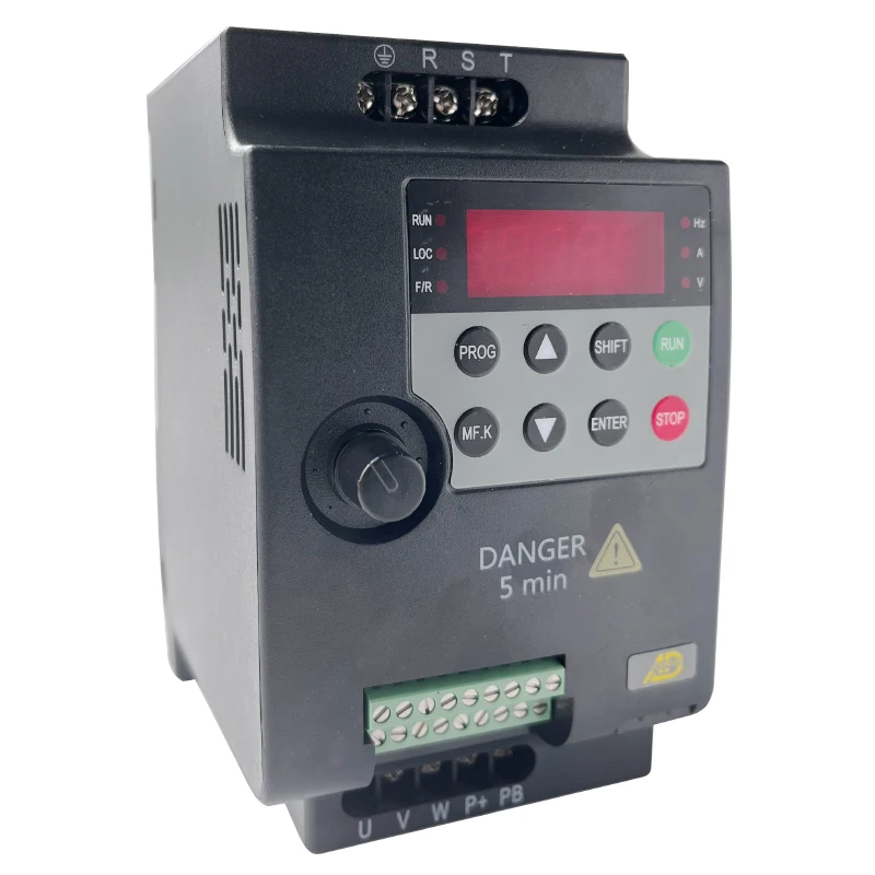 VT200 Compact Basic performance frequency converter 0.4kw 0.75kw 1.5kw V20 Variable frequency Drive VFD Triple phase