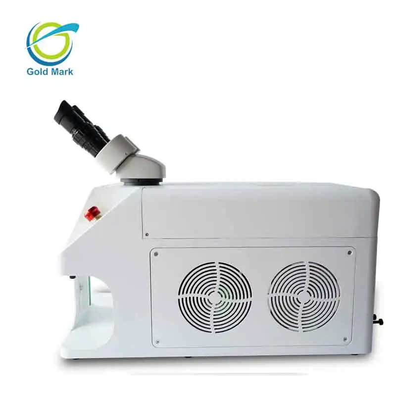 S&A water cooling system focus micro trendy spot split jewelry laser welding machine