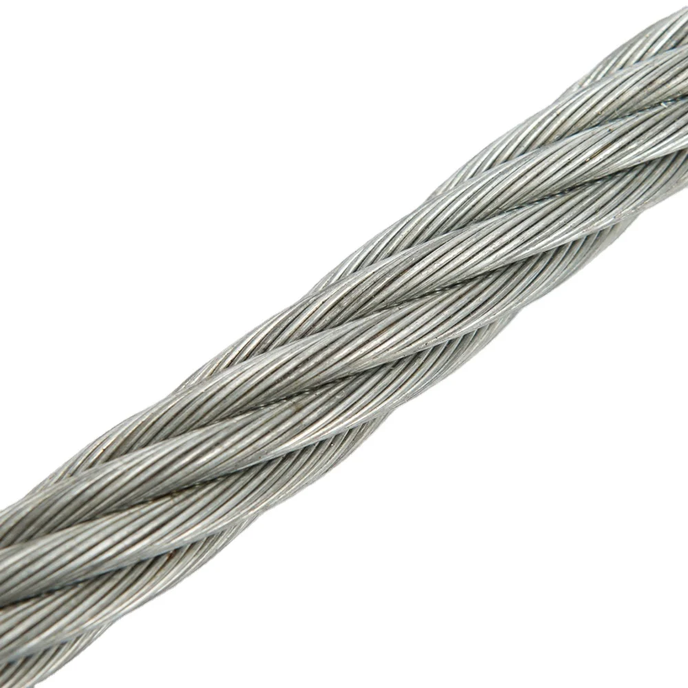 6x36+FC/6X36WS+FC Steel Wire Rope Galvanized /Bright Crane Cable 16mm IPS EIPS