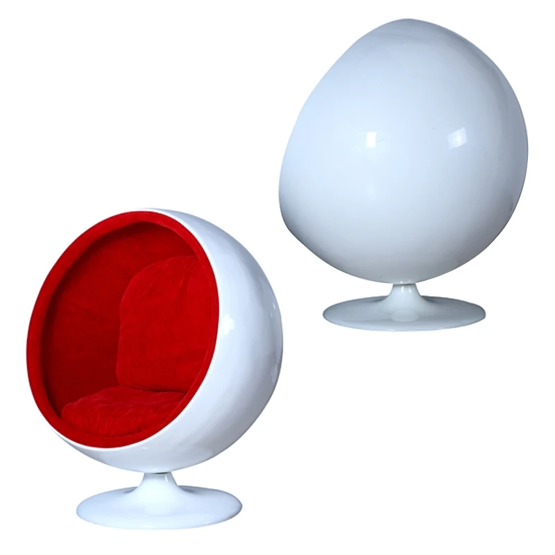 China Factory Cheap Price Soft Fiberglass Egg Ball Chair