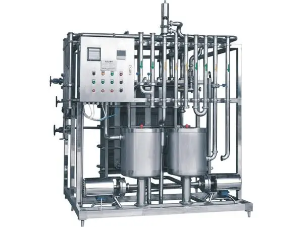 Soft drinks/Flavored waters/Fruit Juice HTST Pasteurization Machine Plate-type HTST pasteurizer
