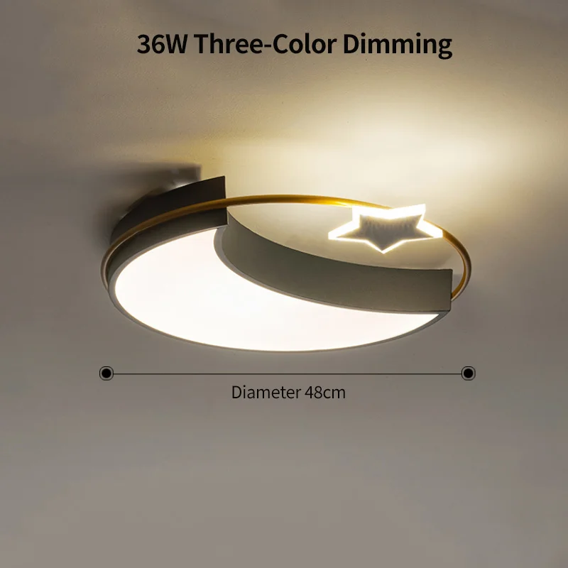 Dimmable indoor Acrylic Led Ceiling Lights Modern Children Bedroom Light Ceiling Lamp