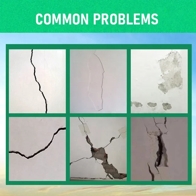 Construction Wall Mending Agent Quickly Repair Walls White Strong Hiding Power
