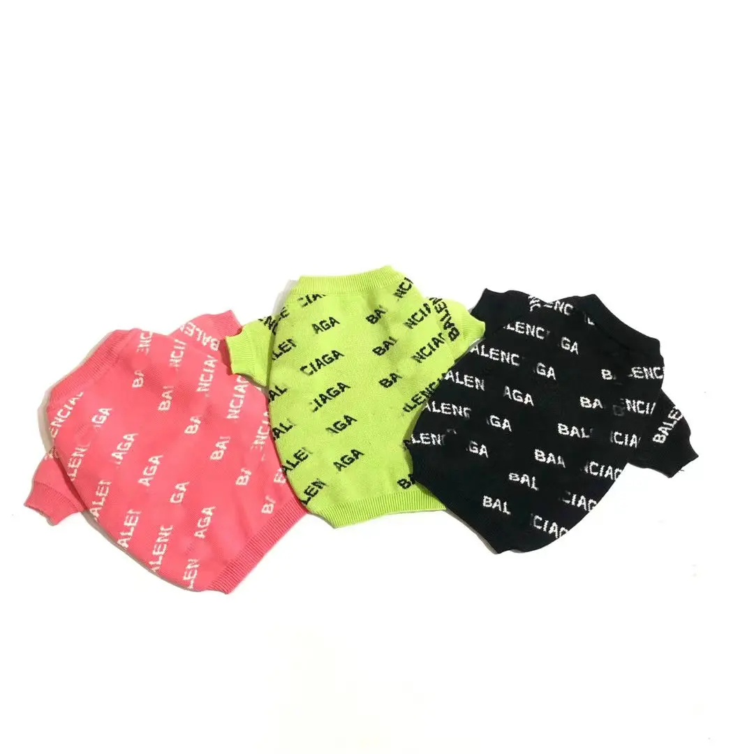 JXANRY Luxury Dog Sweater  Autumn Winter Pets Fashion Wearing Popular Pets Clothes Teddy Cat Coat Costume