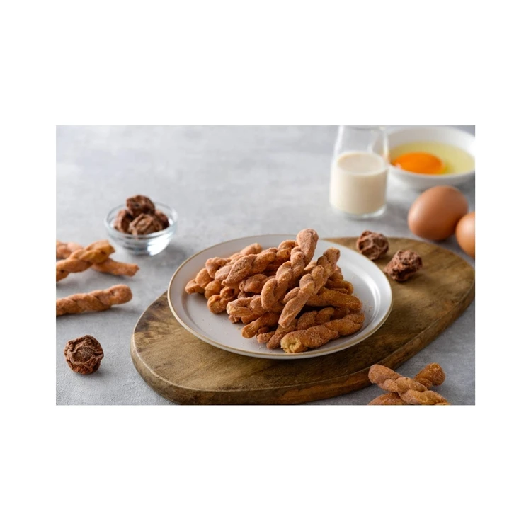 Wholesale price Professional supplier Dry food cereals twisted rolls flour  palm oil sucrose yeast Plum