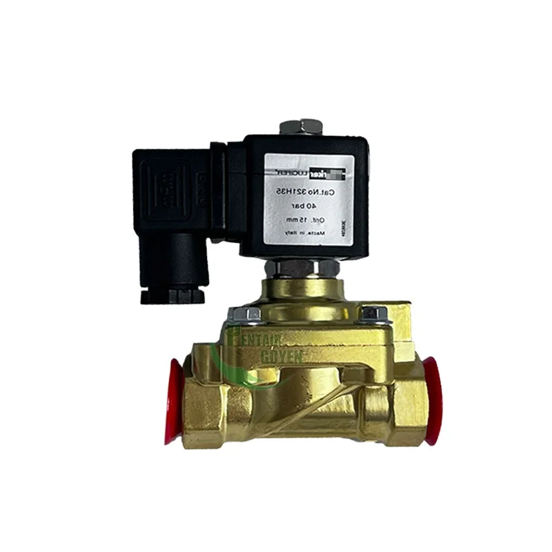 321H35 321H36 High pressure Solenoid valve 2/2 way 50 bar Normally Closed Brass Valve For Bottle Blowing Machine 24V 220V