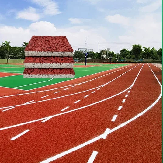 Versatile and Recyclable Track Surfaces for Sports Complexes - Optimal Traction and Comfort for Athletes