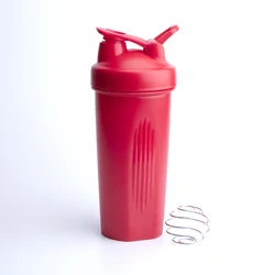 Wholesale Classic Loop Top Shaker Sports Water Bottle, Recycled Plastic BPA Free Gym Protein Shaker Bottle With Ball
