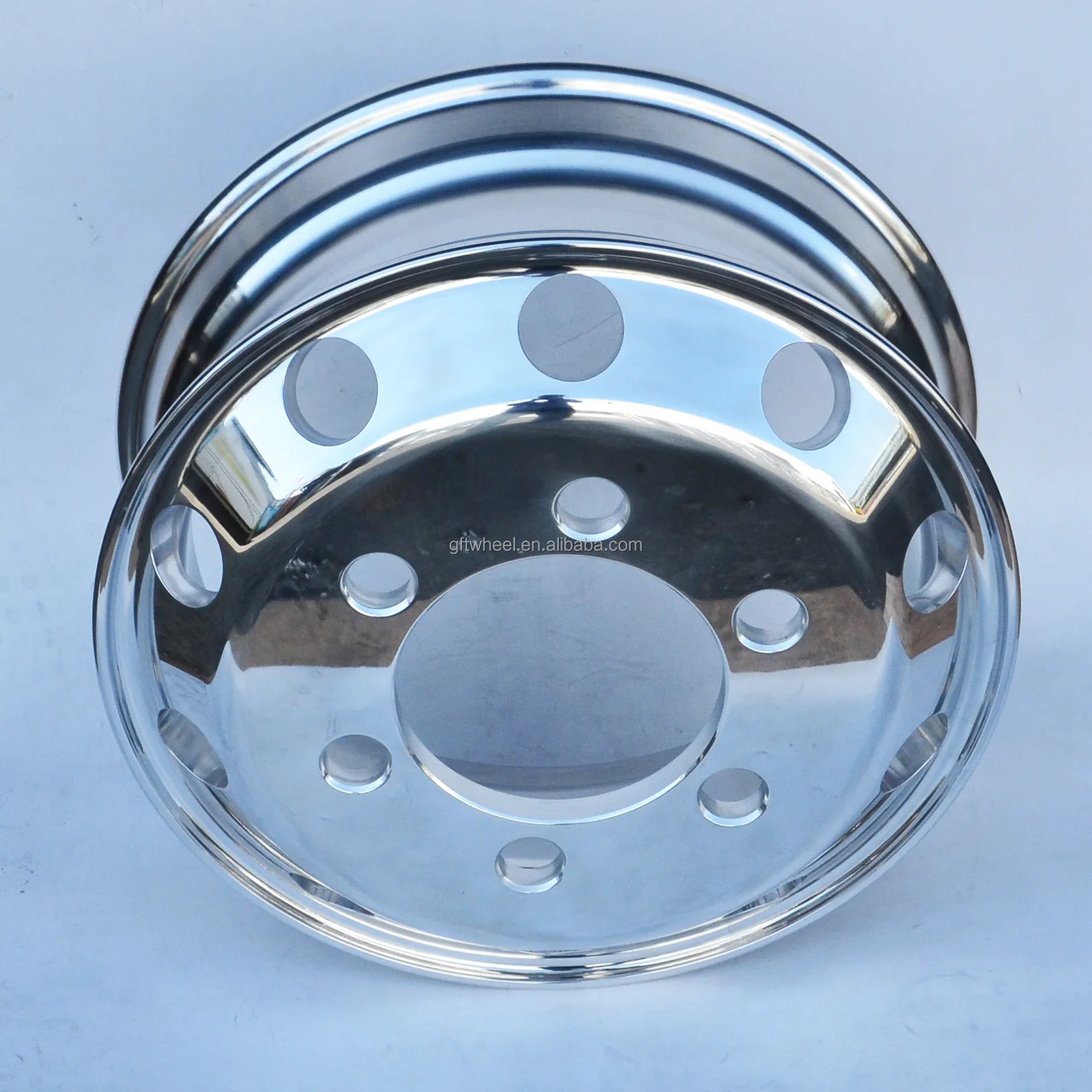 Custom truck alloy wheel rims 22.5, 19.5, 17.5, 16, 24.5', 26.5', 24', 26'