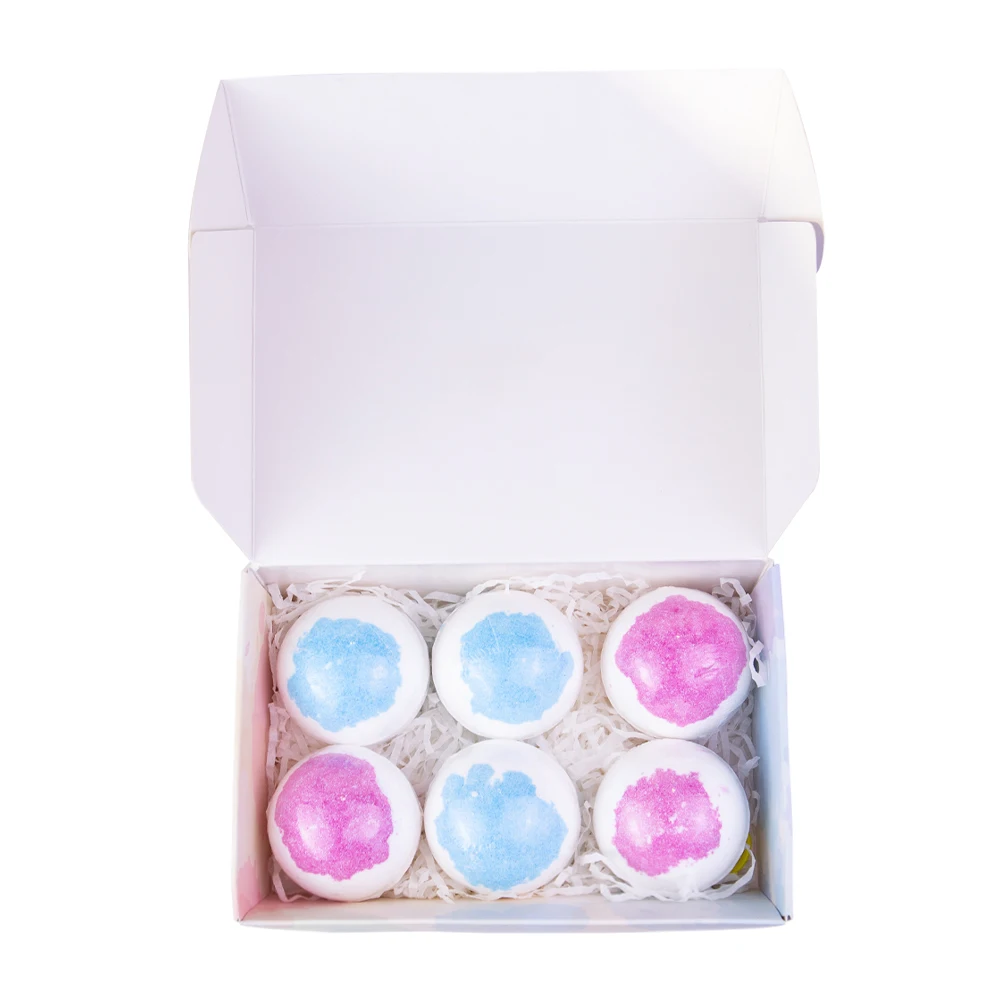 Custom Logo Private Label Luxury Surprise Egg Bath Bomb With Kids Toys Inside