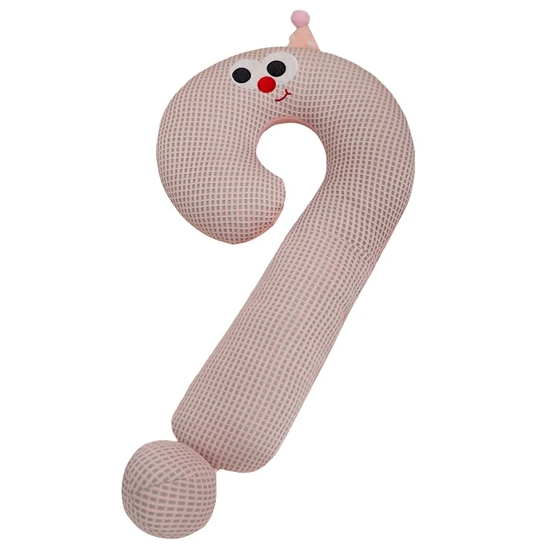 2024 New Design Limited-time offer Wholesale High Quality plush toy cute why symbel summer pillow for girls