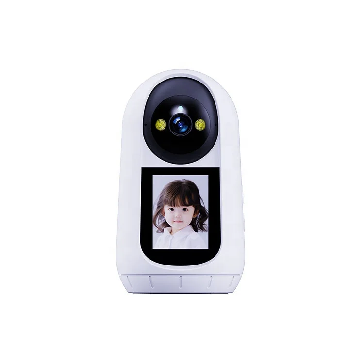 Factory OEM Tuya Video baby monitoring camera two way audio video baby phone monitor with wifi camera screen app