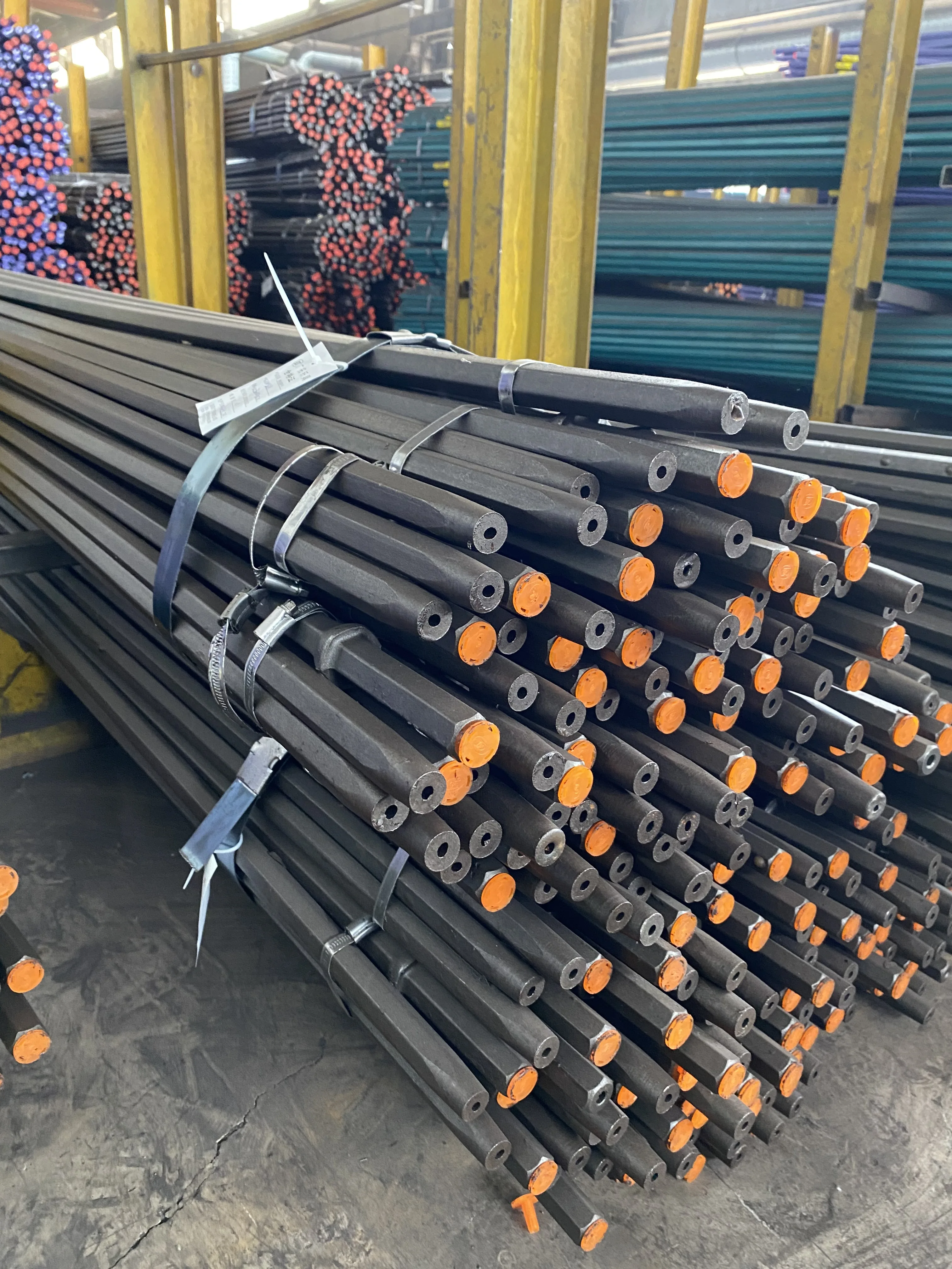 Customization Hex22 hex25  mining 12 degree  4ft  drill steel rod taper rod blast Hole for Jack Hammer