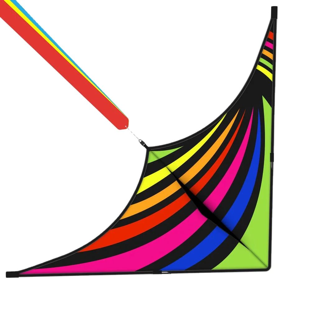 Kids Ribbon Early Education Puzzle Rainbow Kite