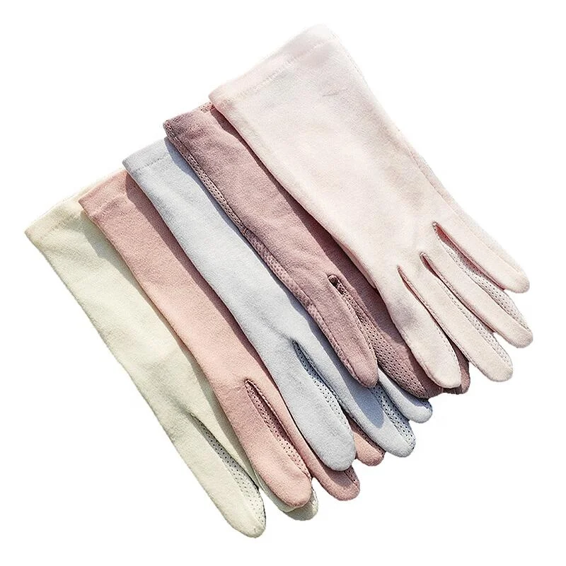 Wholesale Women price Summer UV Sun protection Gloves For touchscreen outdoor riding ladies Driving Gloves