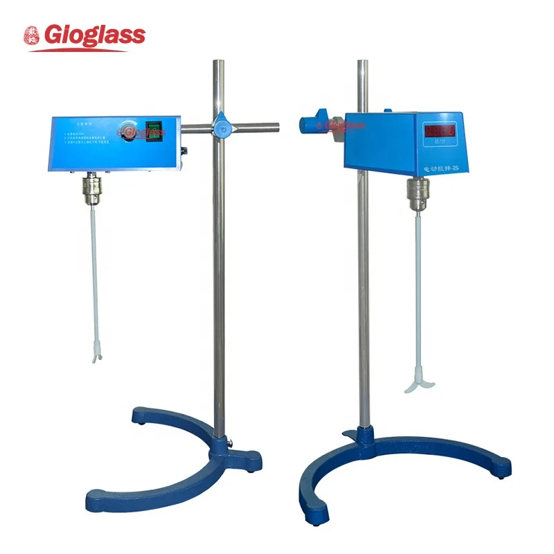 High Quality Industrial Grade lcd digital Overhead Stirrer10l-50l Laboratory Chemical Agitator Liquid  Mixer