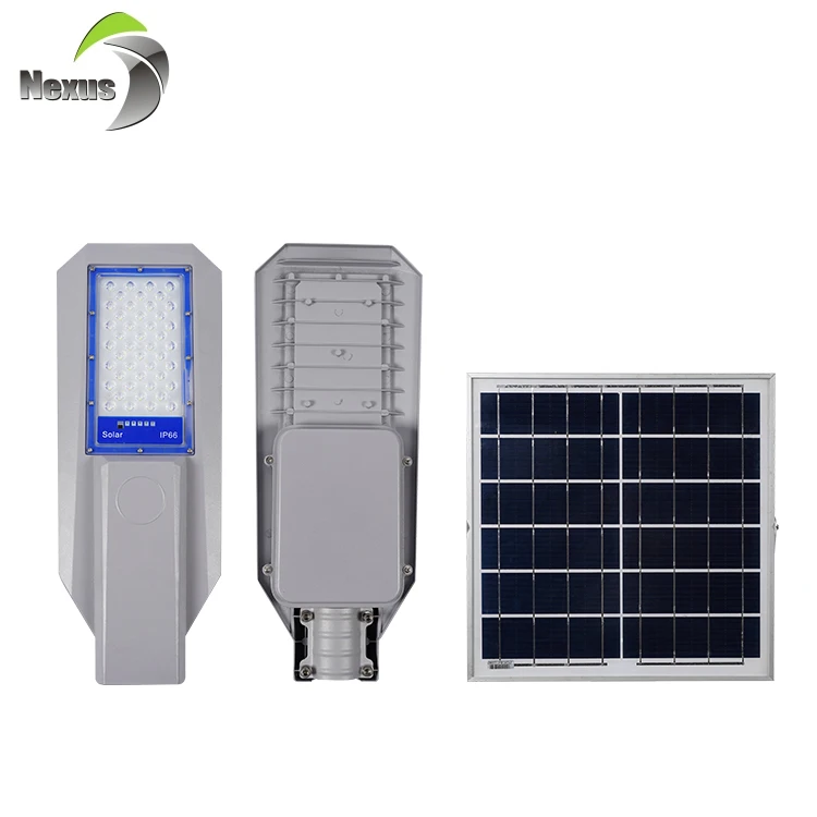 2024 New Arrival Ip65 Outdoor Split Solar Panels Die-cast Aluminum 100w 200w 300w Led Solar Street Light