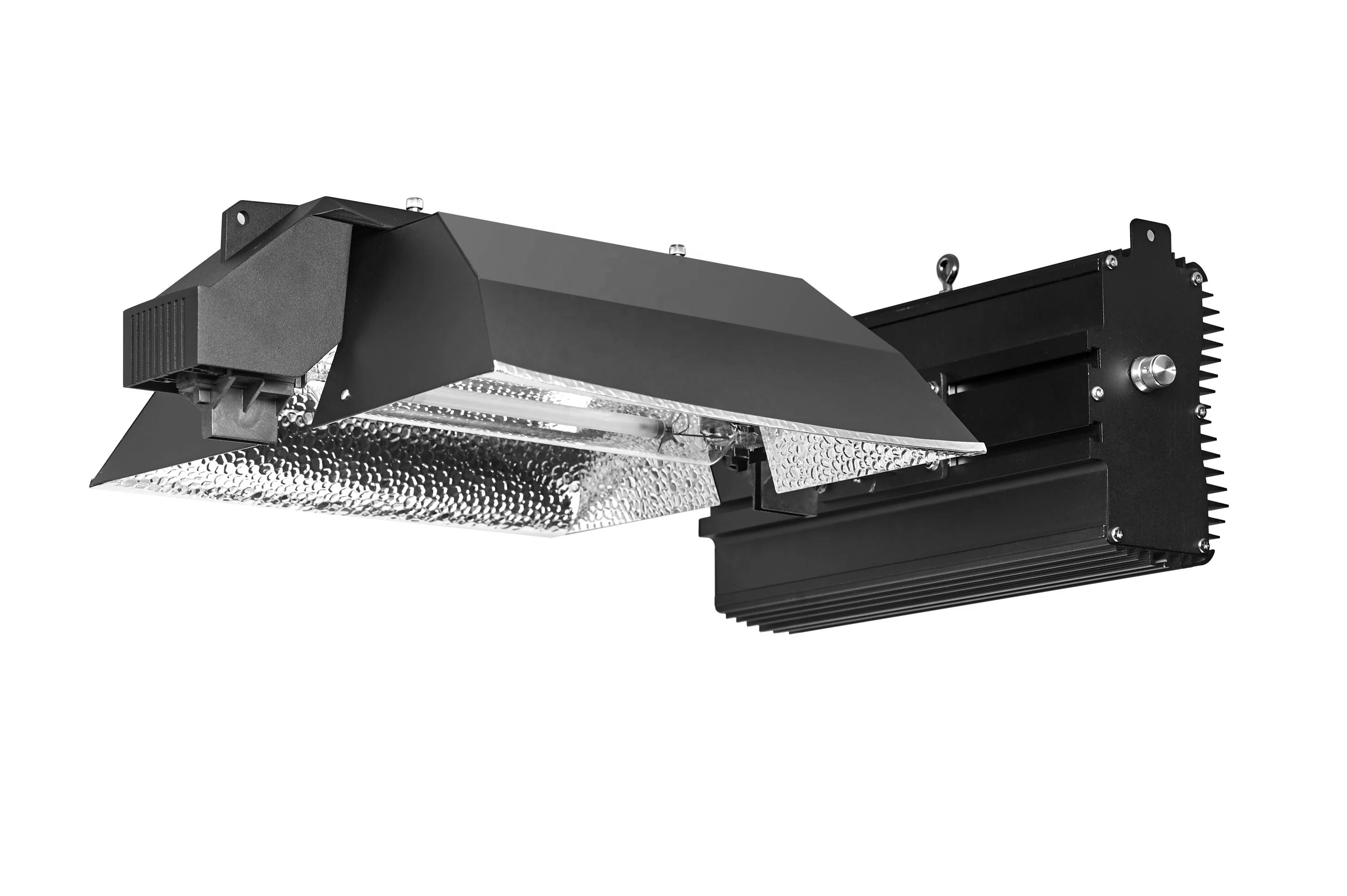 Longood ETL listed hydroponics lighting 240V 277V 347V 400V 95% reflective aluminium ALANOD 1000w de double ended hps grow light