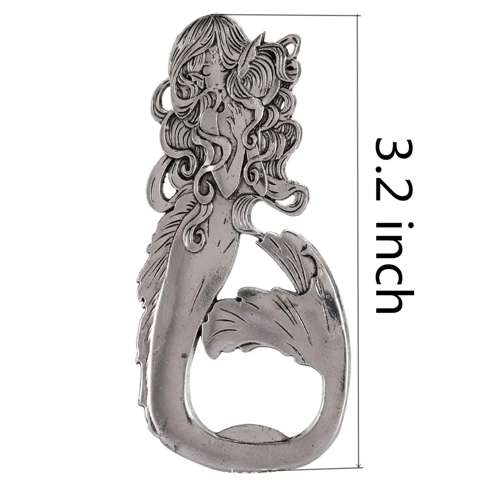 
Party Favors Beer Mermaid Bottle Opener for Guests,Wedding Baby Shower Birthday Halloween Christmas Party Souvenirs Decoration 